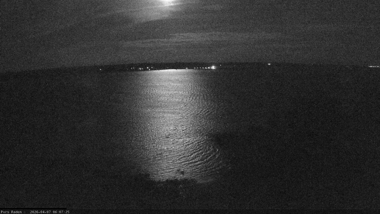 Vue mer en direct de la station