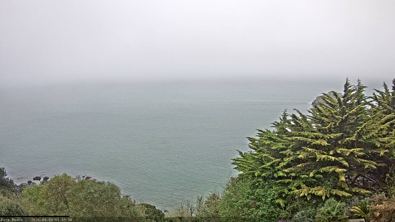 Vue mer en direct de la station