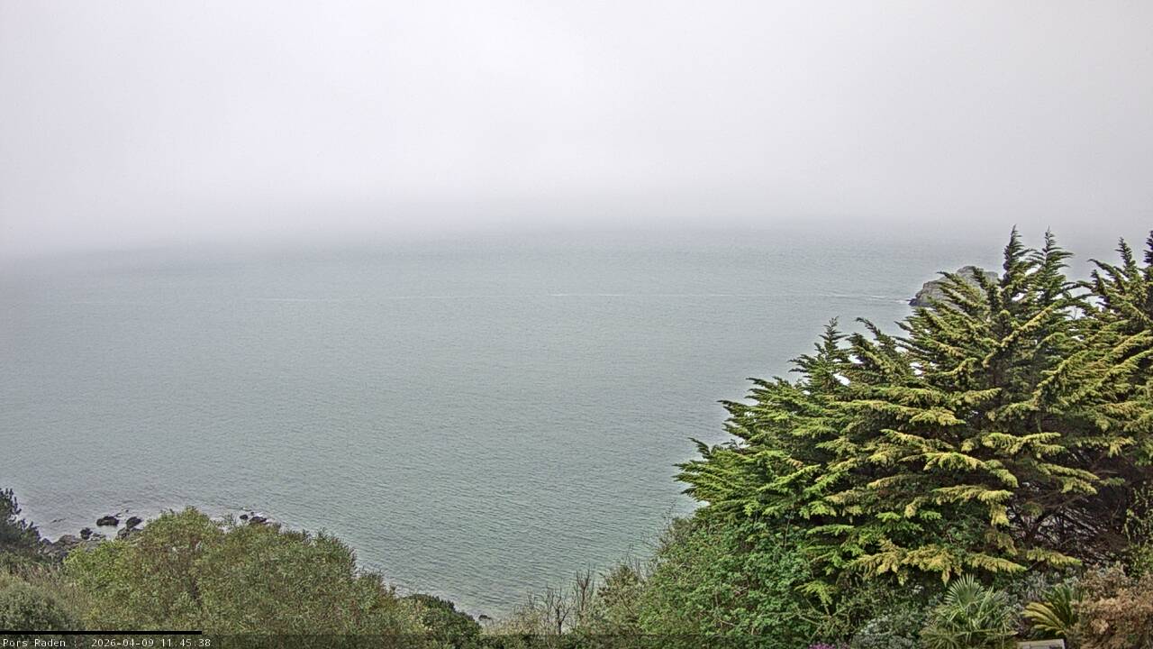 Vue mer en direct de la station