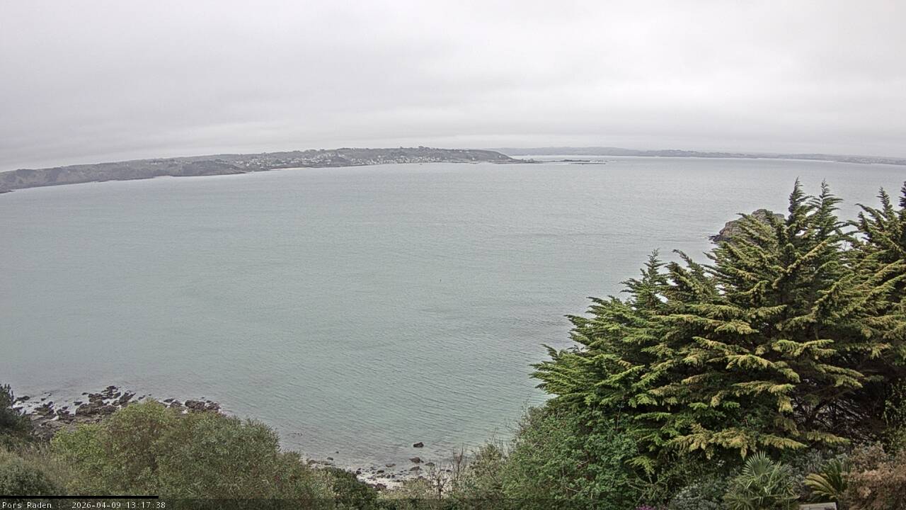 Vue mer en direct de la station