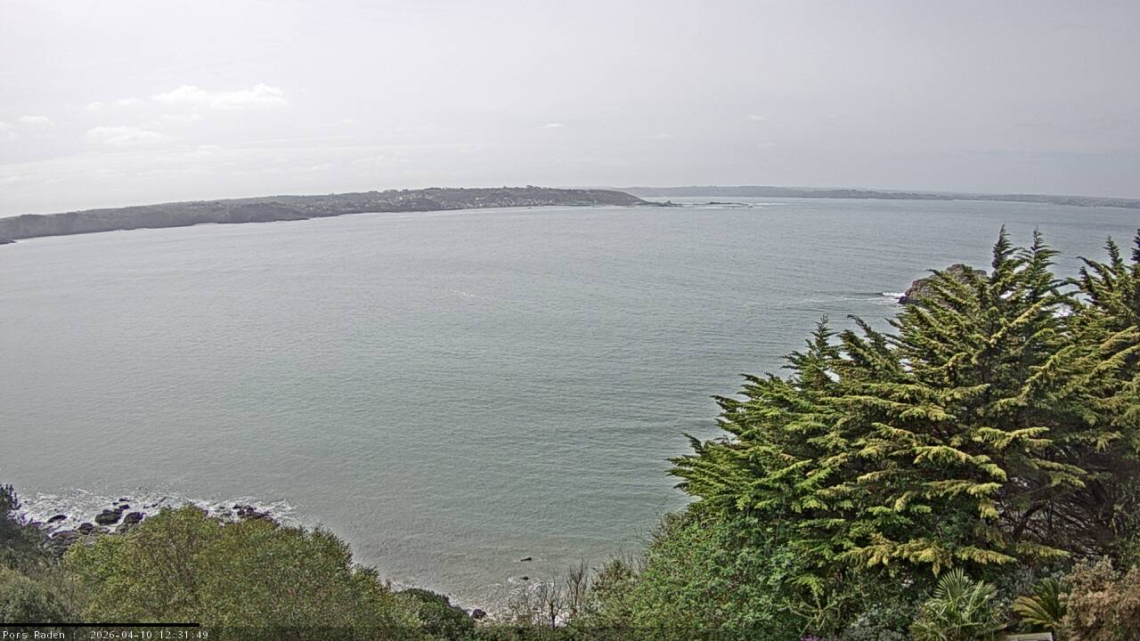 Vue mer en direct de la station