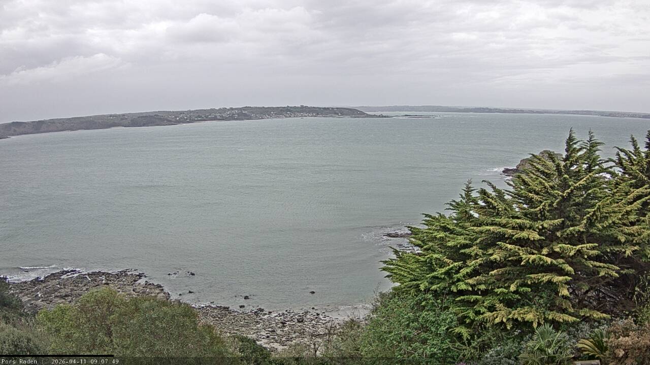 Vue mer en direct de la station