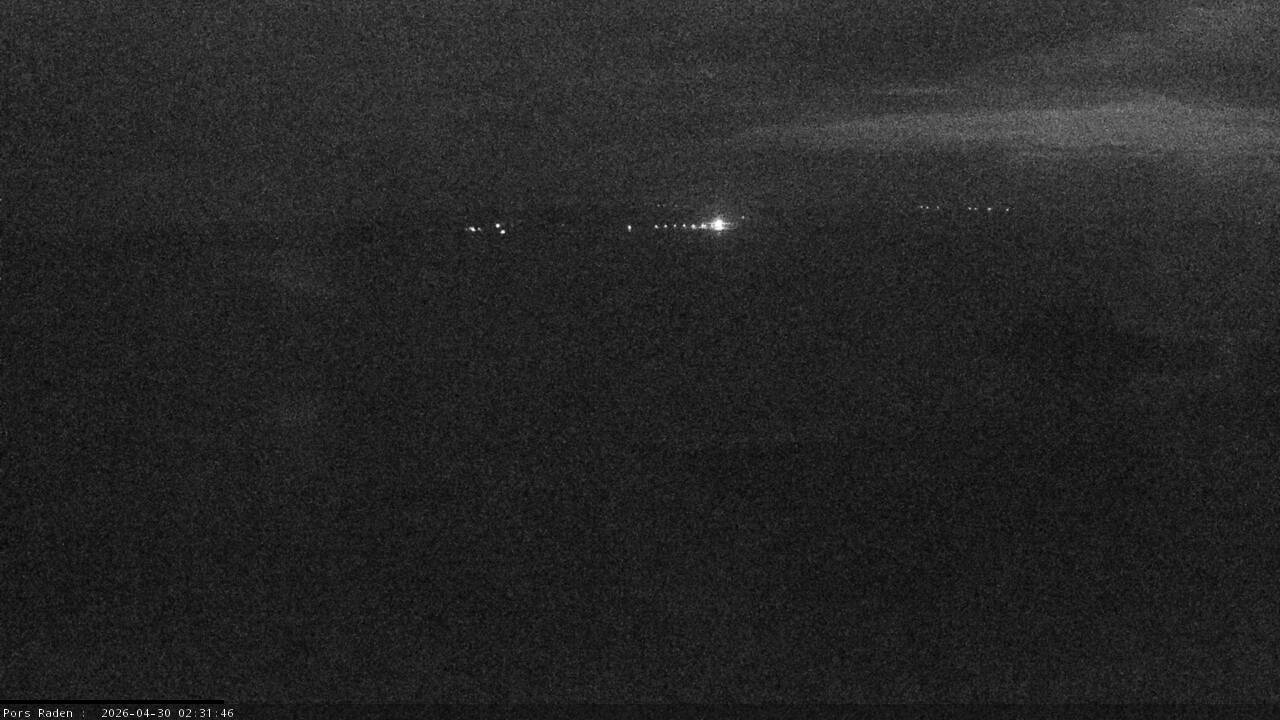 Vue mer en direct de la station