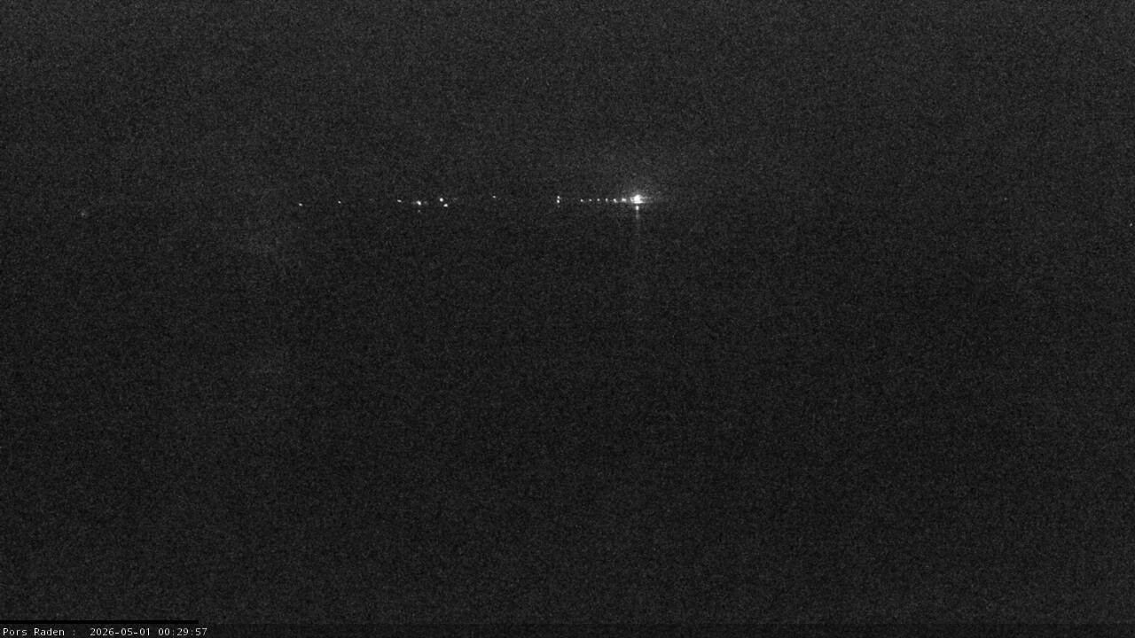 Vue mer en direct de la station