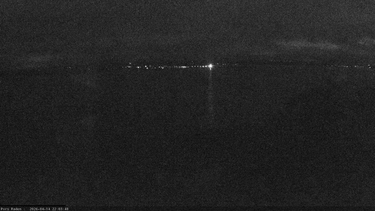 Vue mer en direct de la station