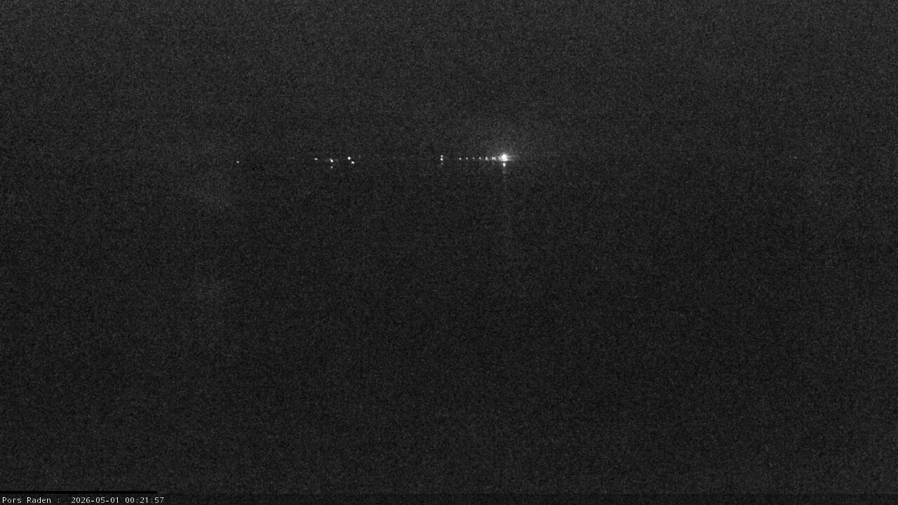 Vue mer en direct de la station