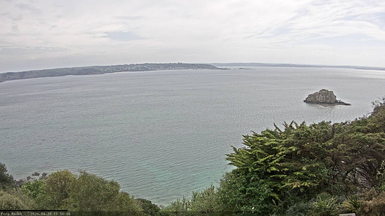 Vue mer en direct de la station