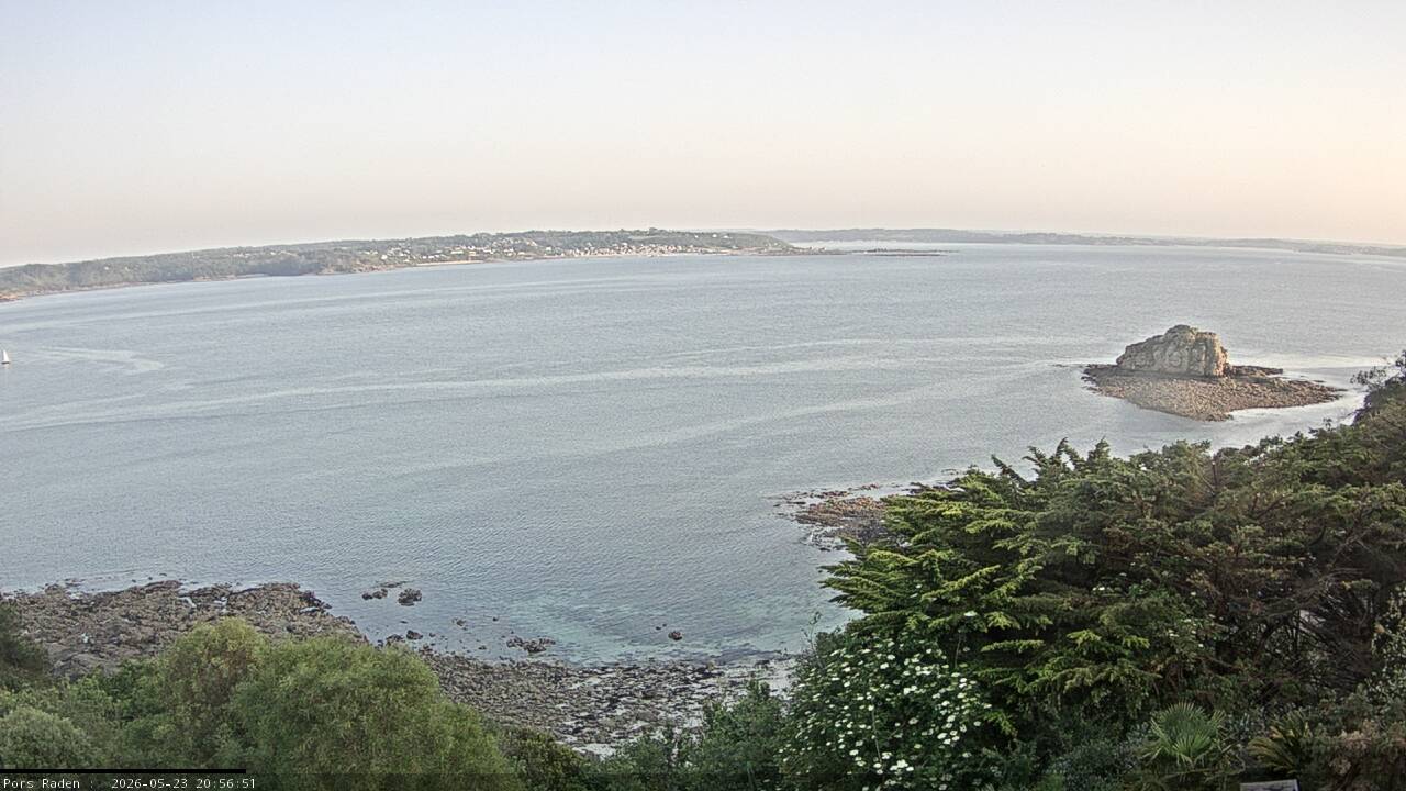 Vue mer en direct de la station