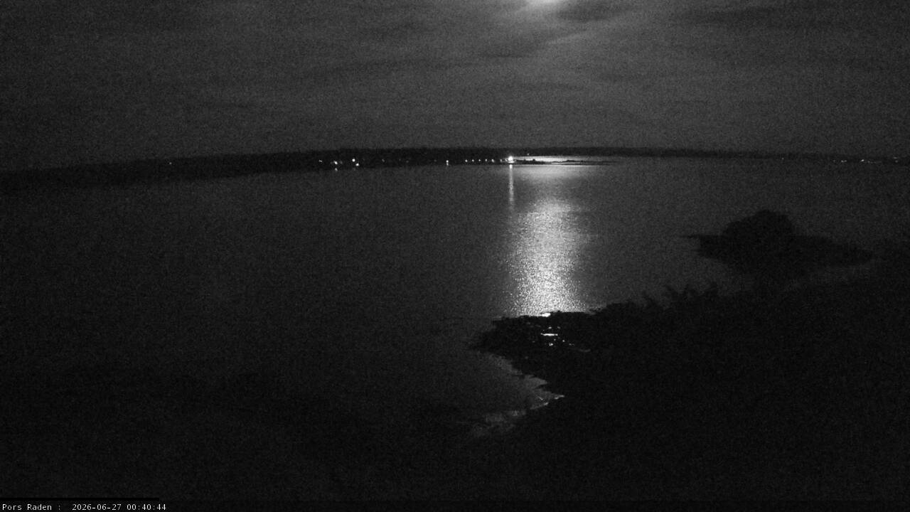 Vue mer en direct de la station