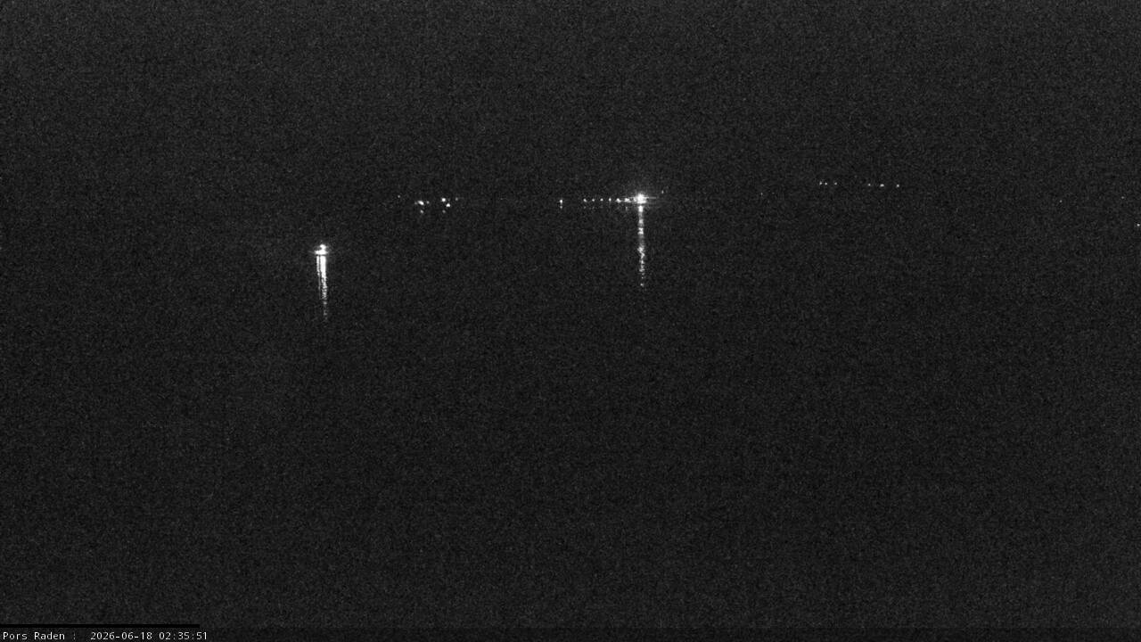 Vue mer en direct de la station