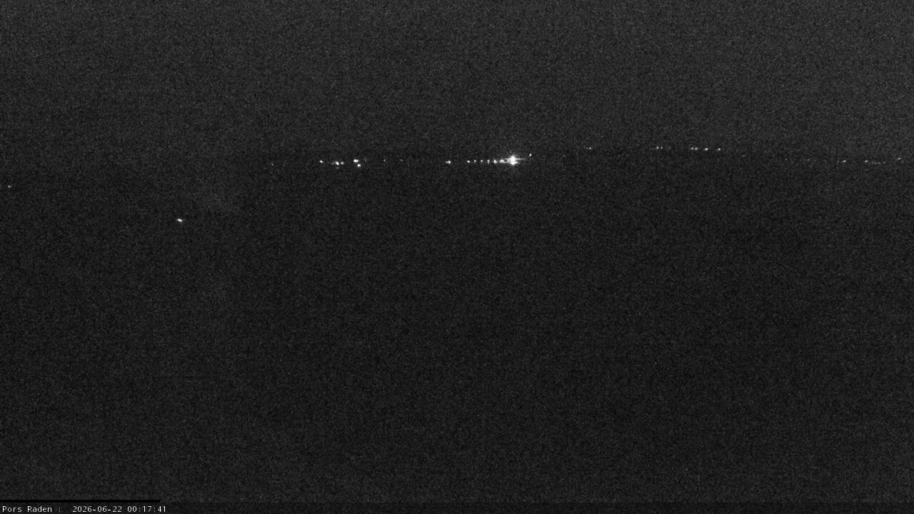 Vue mer en direct de la station