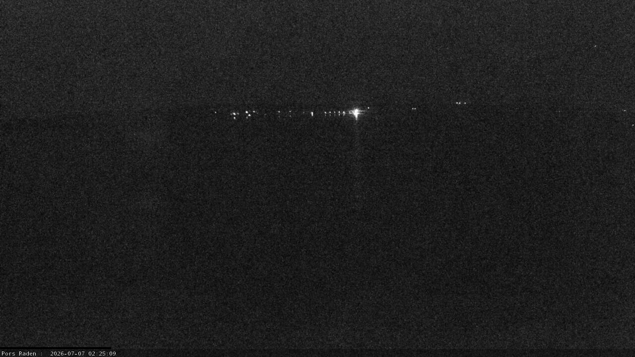 Vue mer en direct de la station