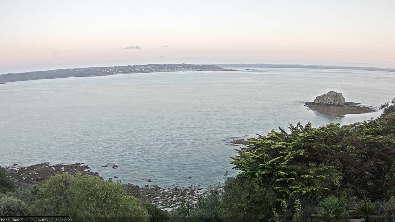 Vue mer en direct de la station