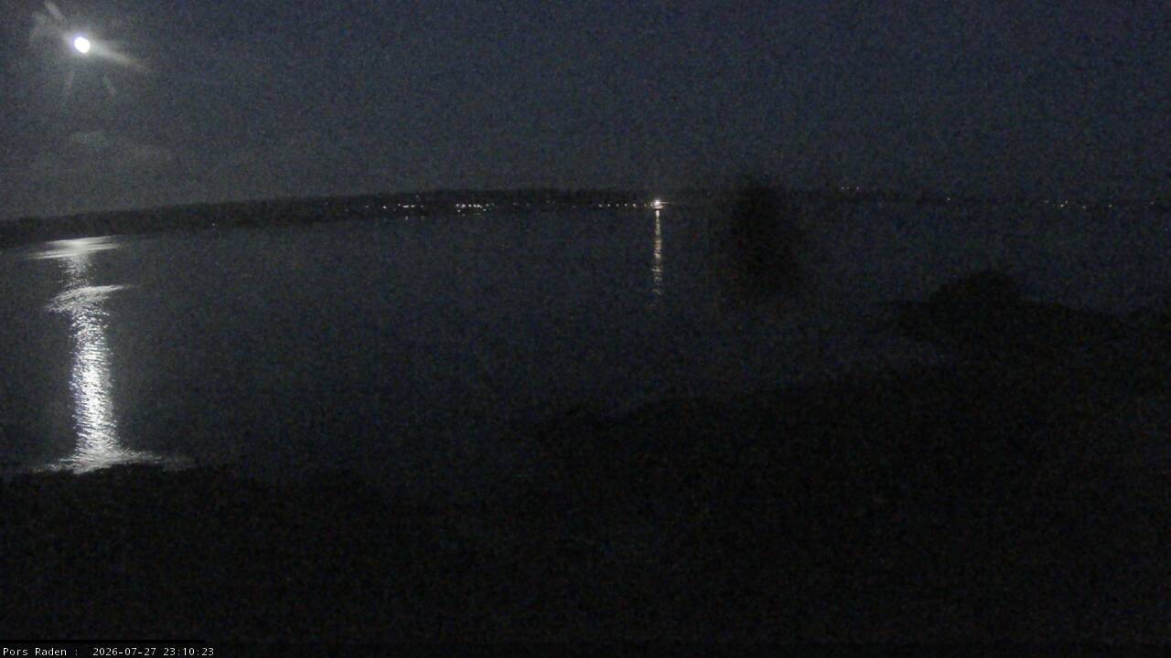 Vue mer en direct de la station