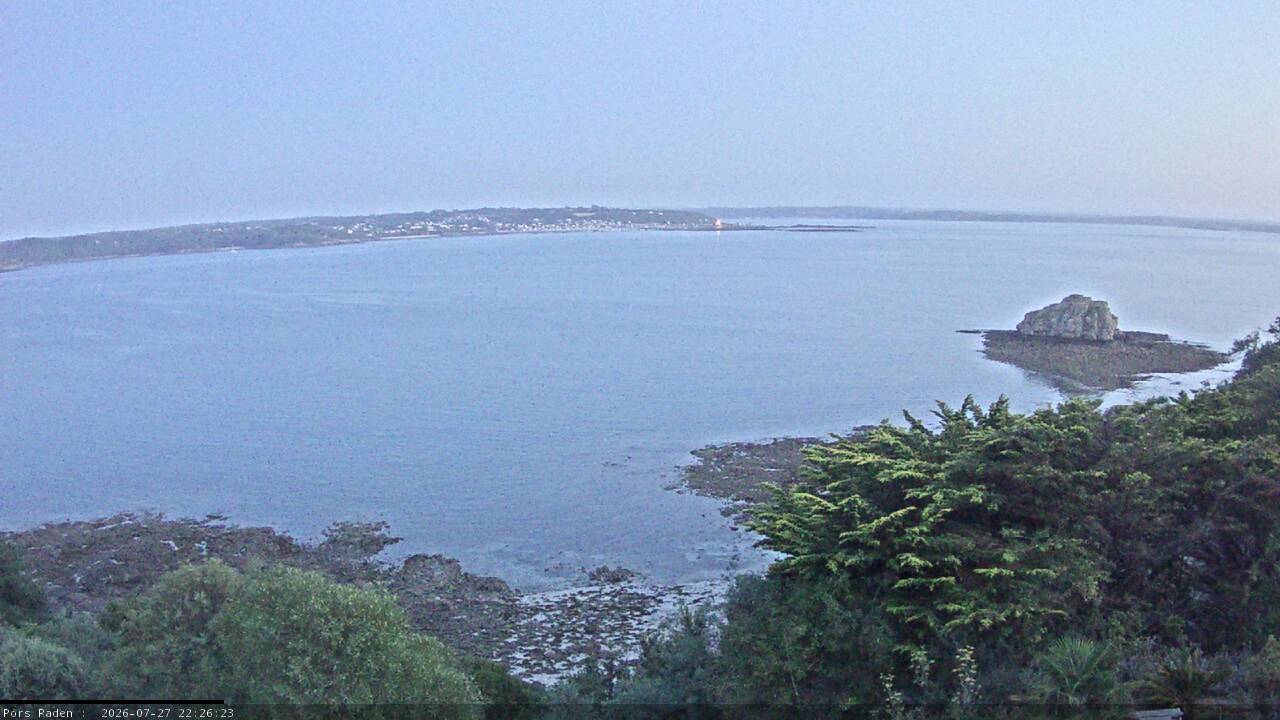 Vue mer en direct de la station