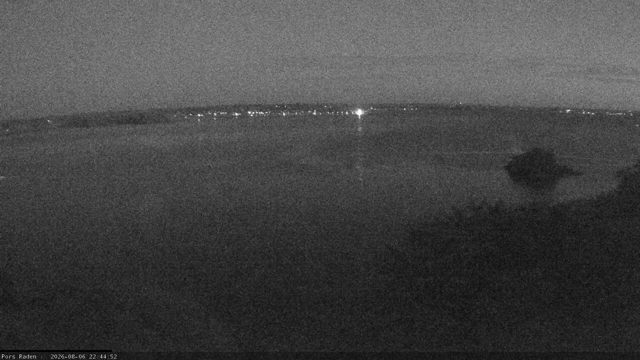 Vue mer en direct de la station