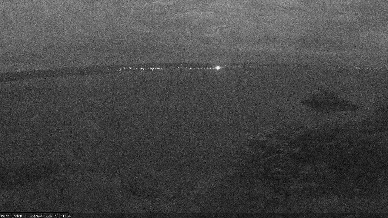 Vue mer en direct de la station