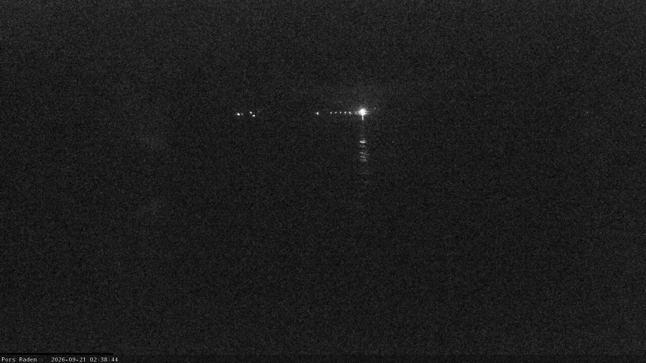 Vue mer en direct de la station