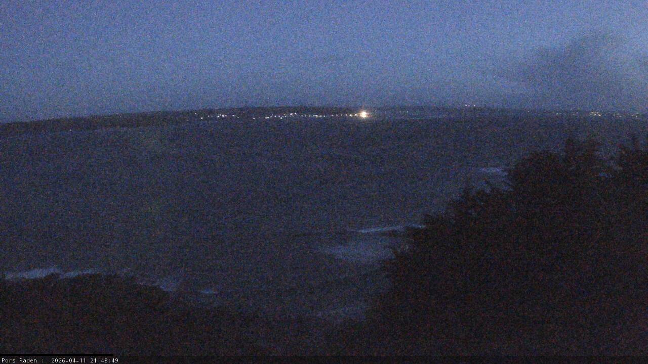 Vue mer en direct de la station