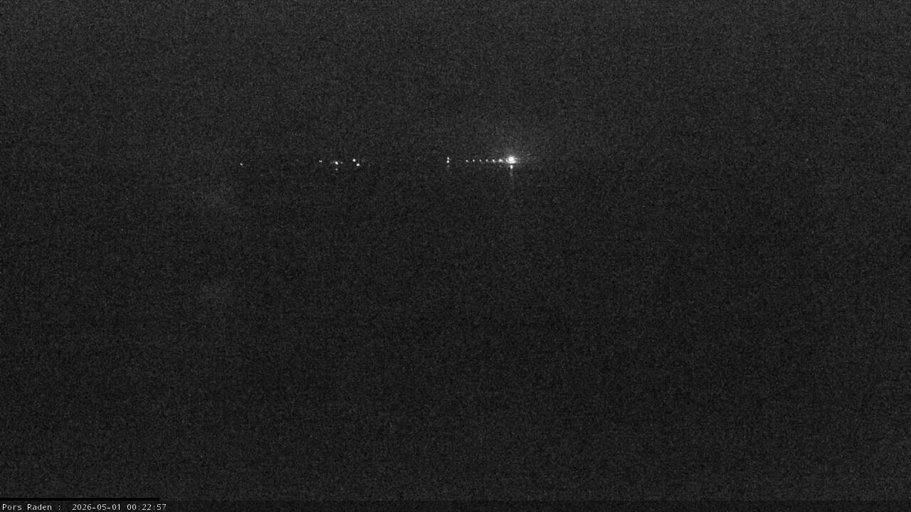 Vue mer en direct de la station