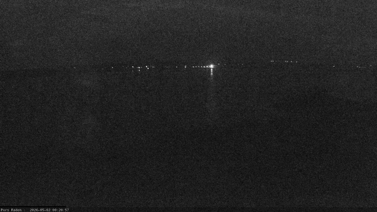Vue mer en direct de la station