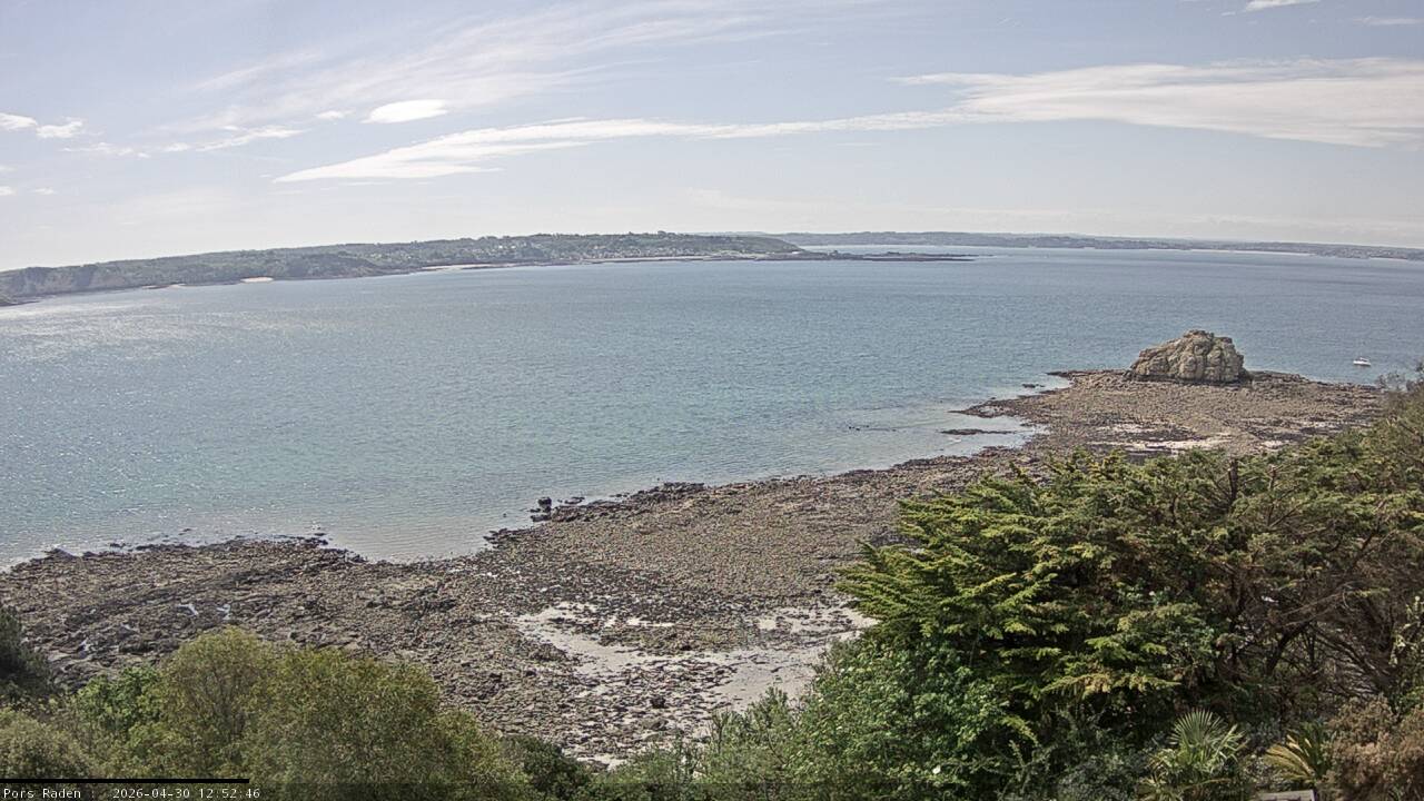 Vue mer en direct de la station