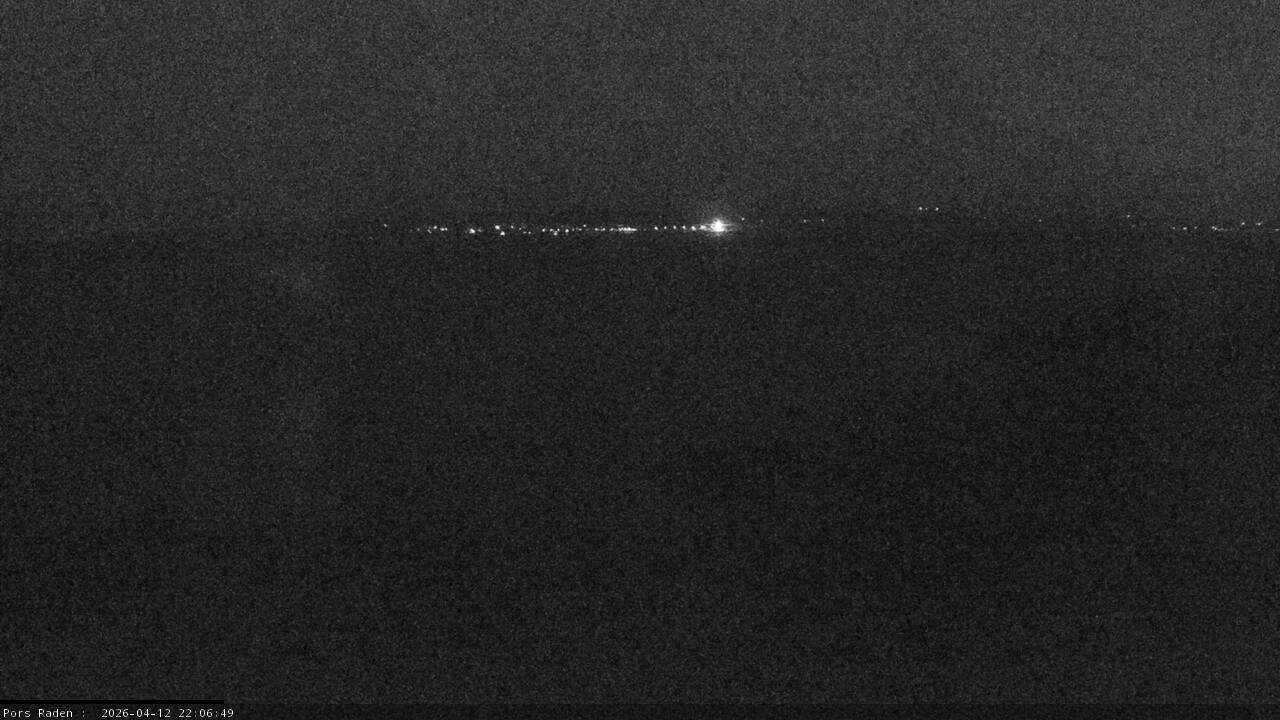 Vue mer en direct de la station