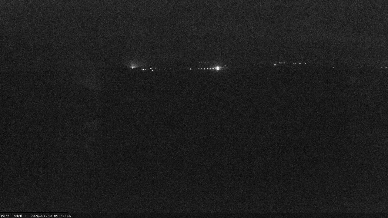 Vue mer en direct de la station