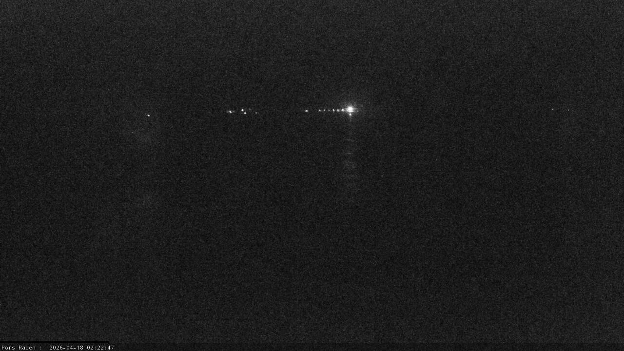 Vue mer en direct de la station