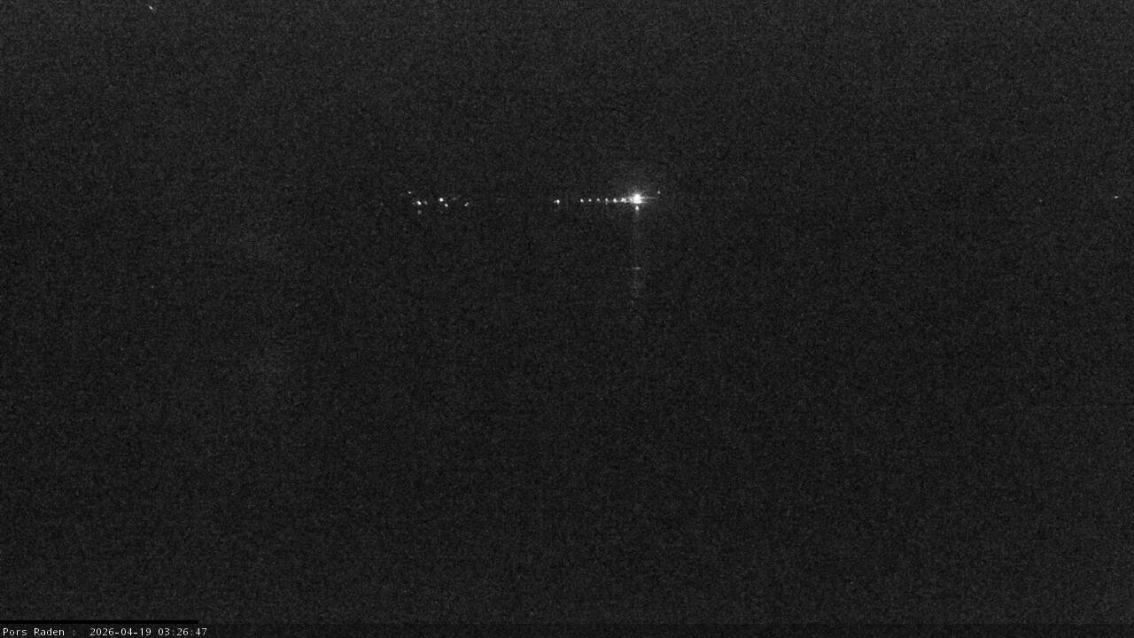 Vue mer en direct de la station