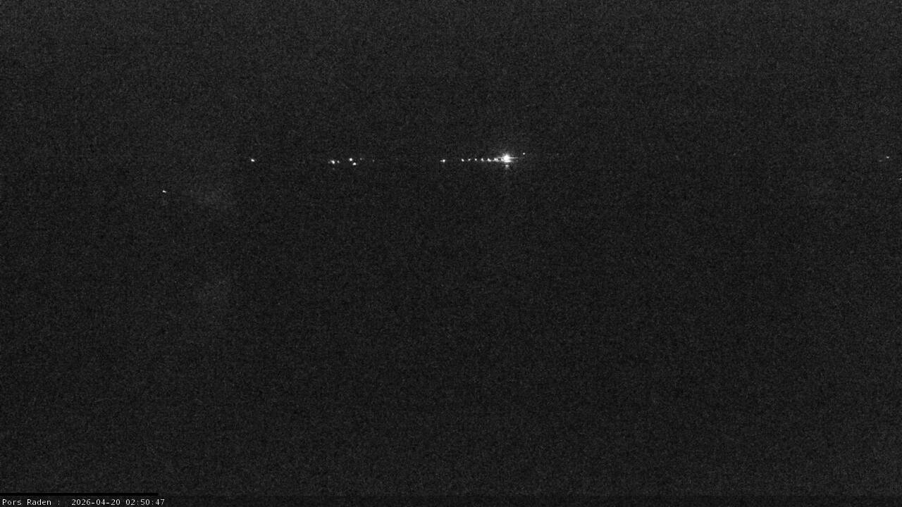 Vue mer en direct de la station