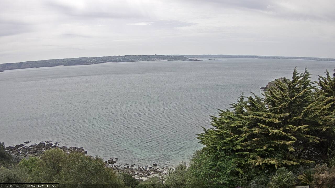 Vue mer en direct de la station