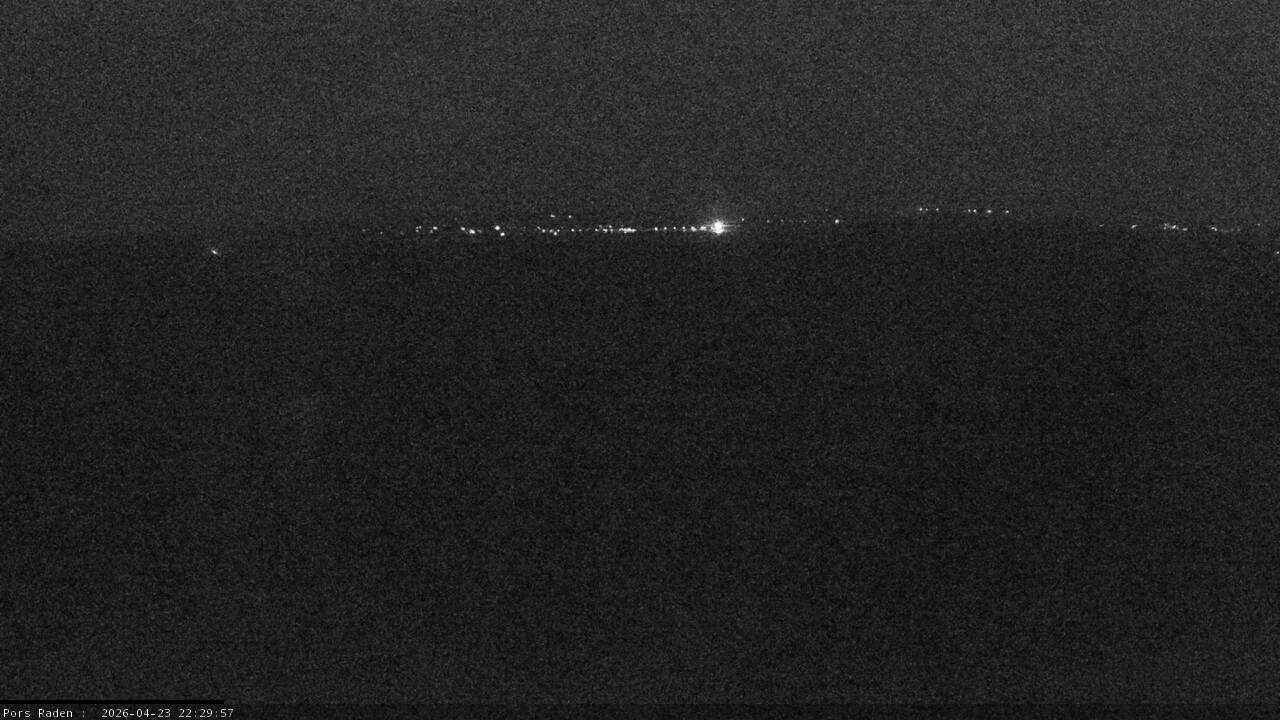 Vue mer en direct de la station