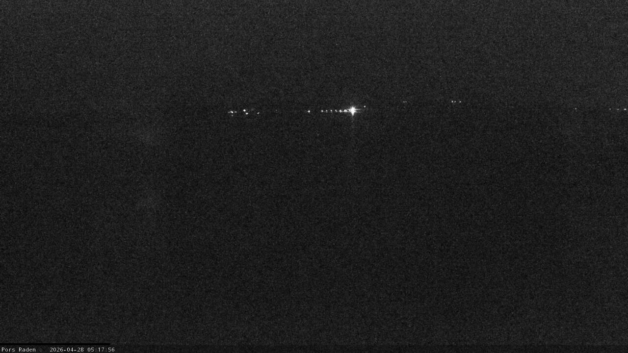 Vue mer en direct de la station