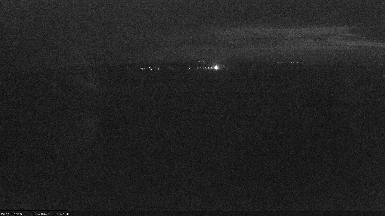 Vue mer en direct de la station