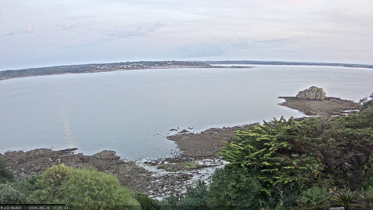 Vue mer en direct de la station