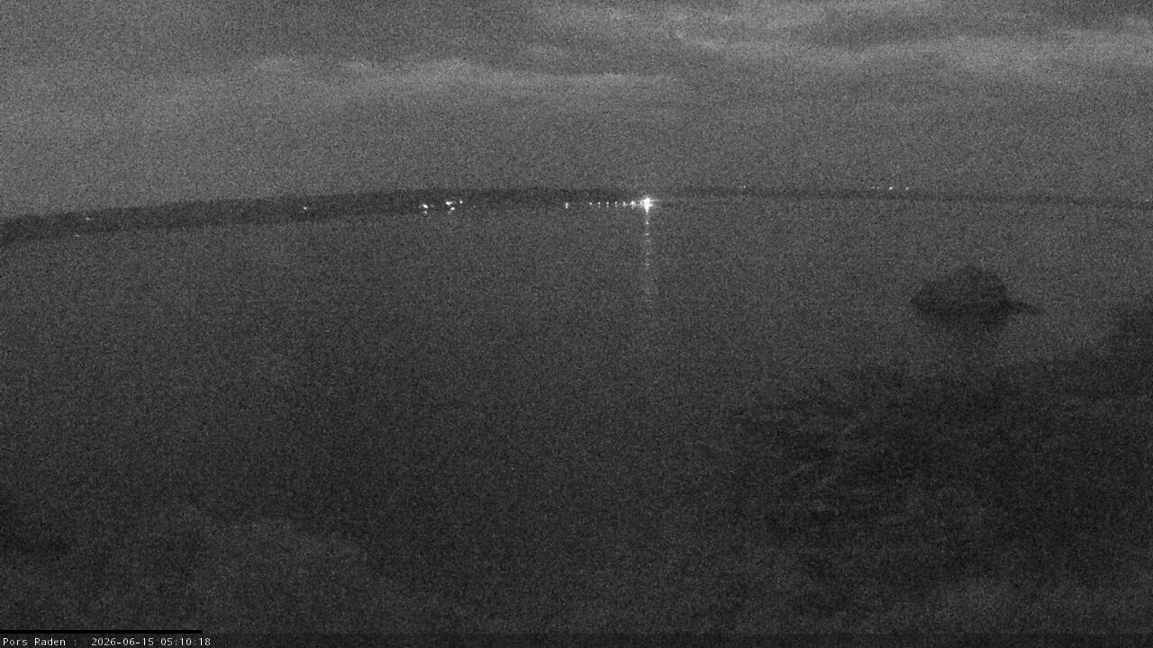 Vue mer en direct de la station