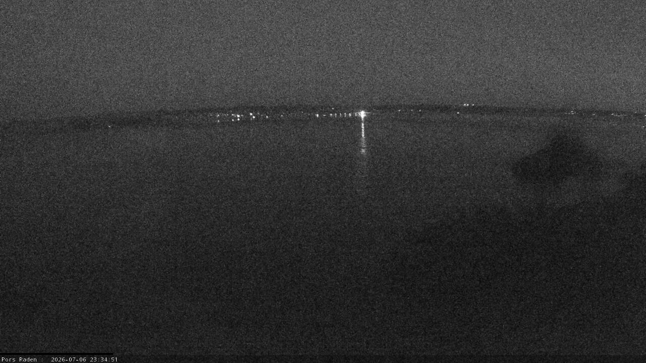 Vue mer en direct de la station