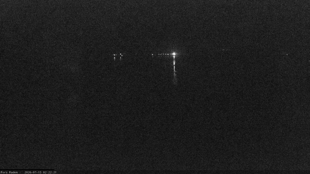 Vue mer en direct de la station