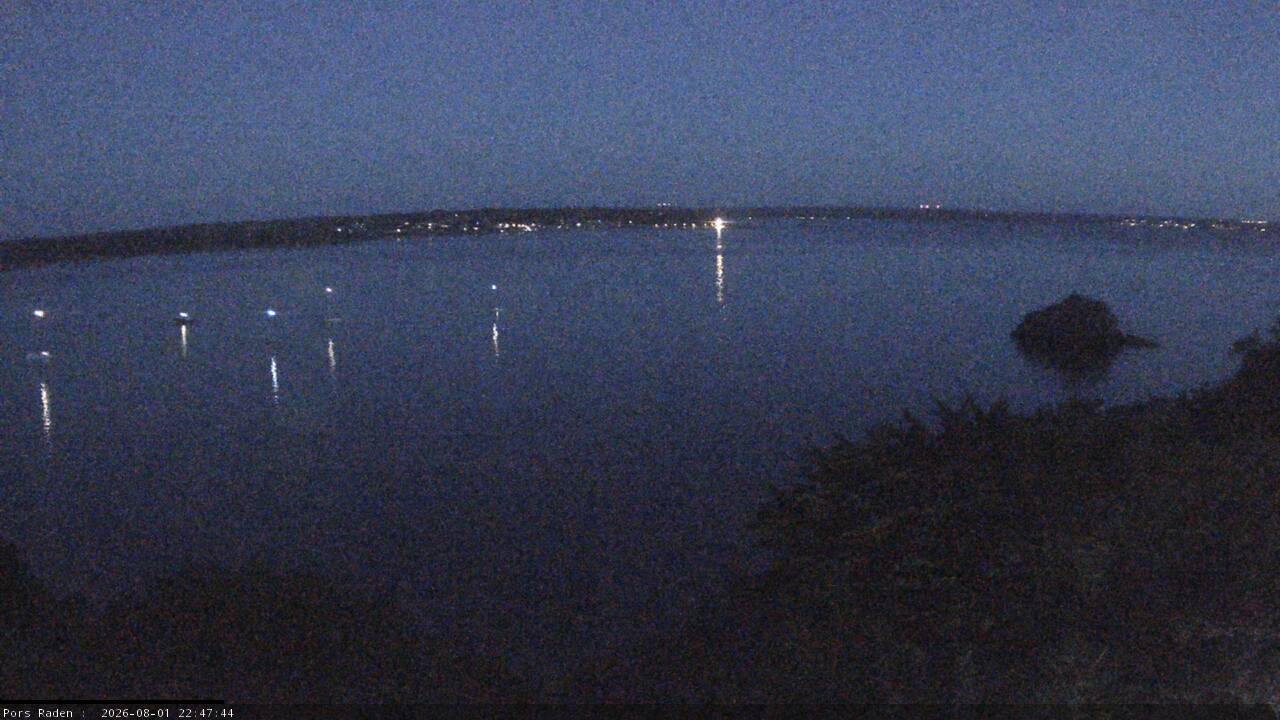 Vue mer en direct de la station