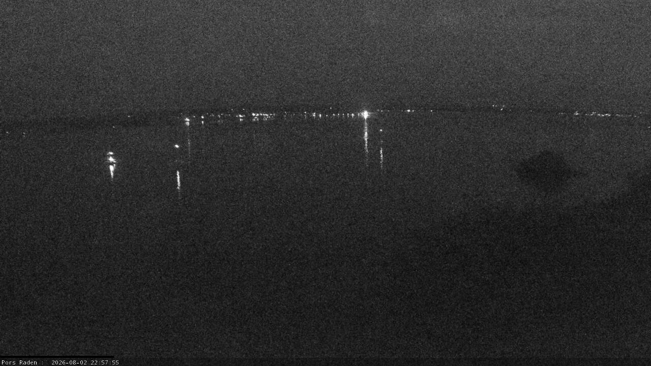 Vue mer en direct de la station