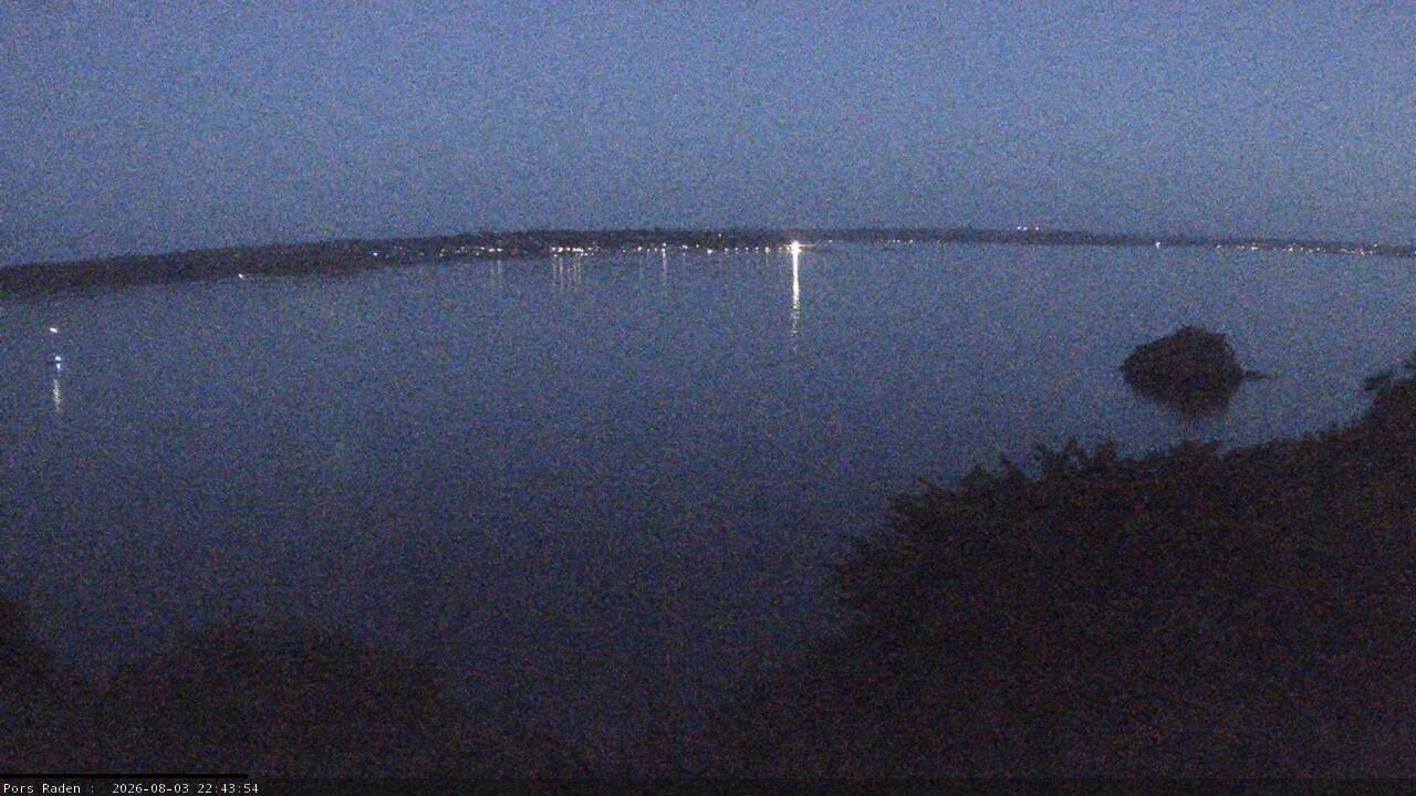 Vue mer en direct de la station